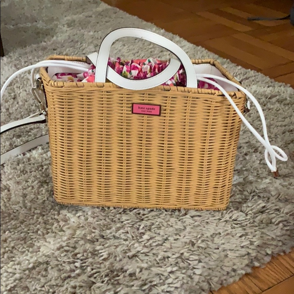Kate Spade Wicker bag